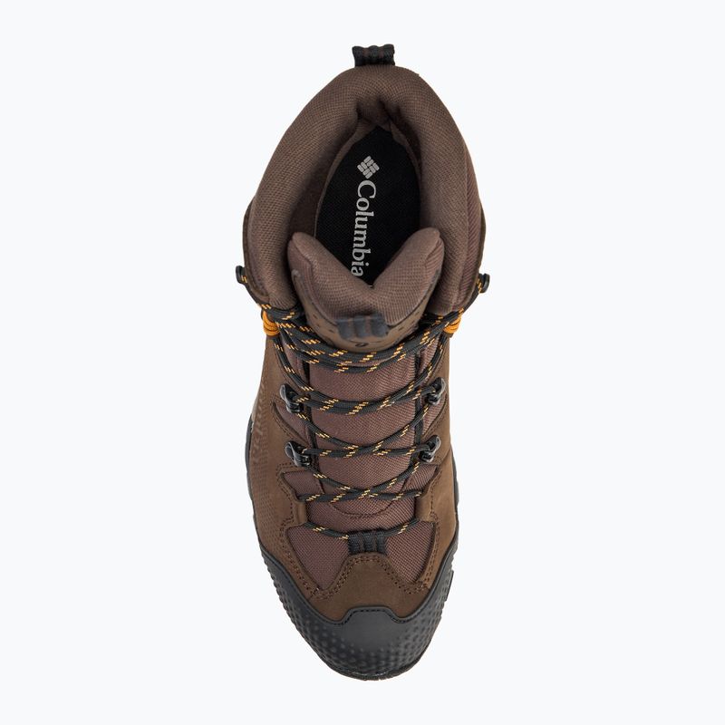 Черевики трекінгові чоловічі Columbia Geoterra Outdry LTR cordovan/ canyon sun 5
