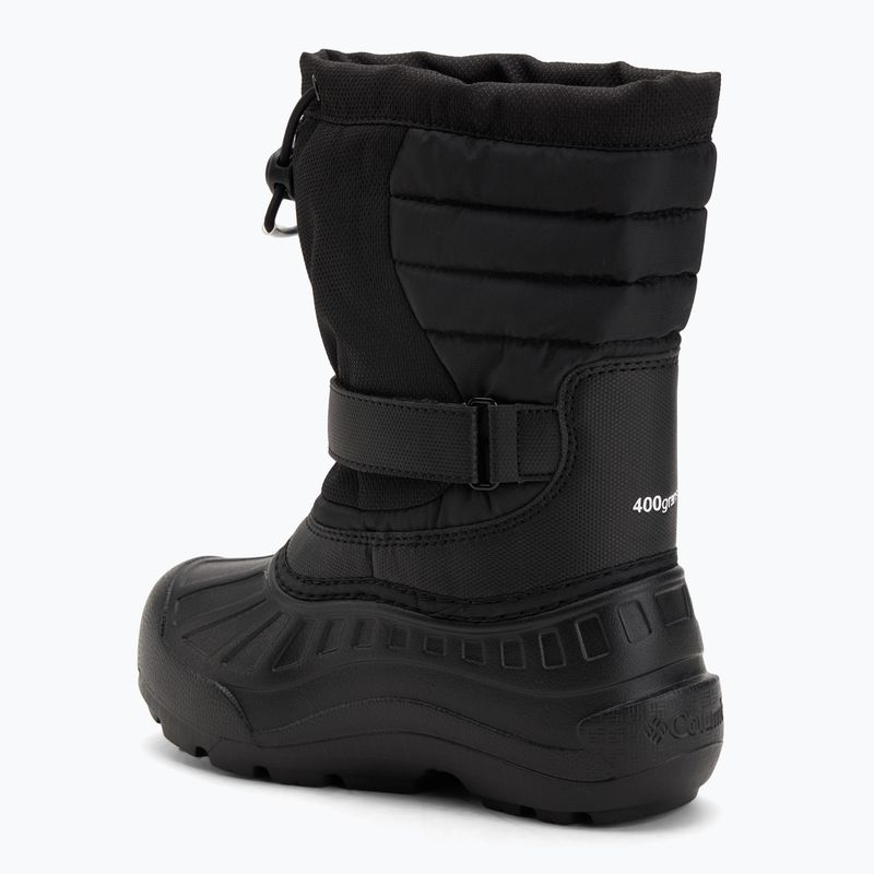 Черевикі зимові дитячі Columbia Youth Powderbug Snowlite black/white 3