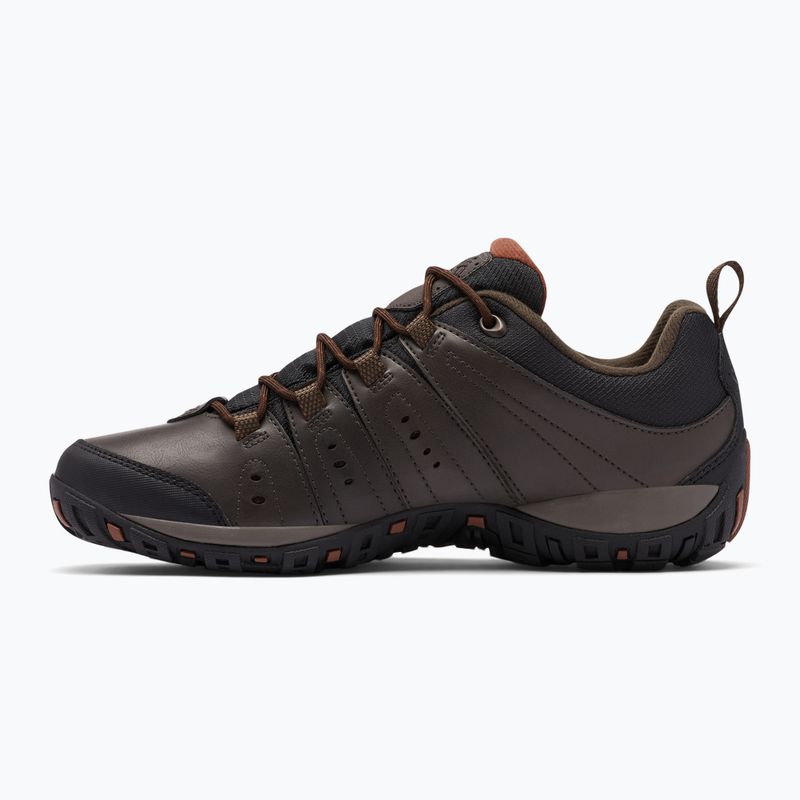 Черевики трекінгові чоловічі Columbia Woodburn II Waterproof cordovan/ cinnamon 10