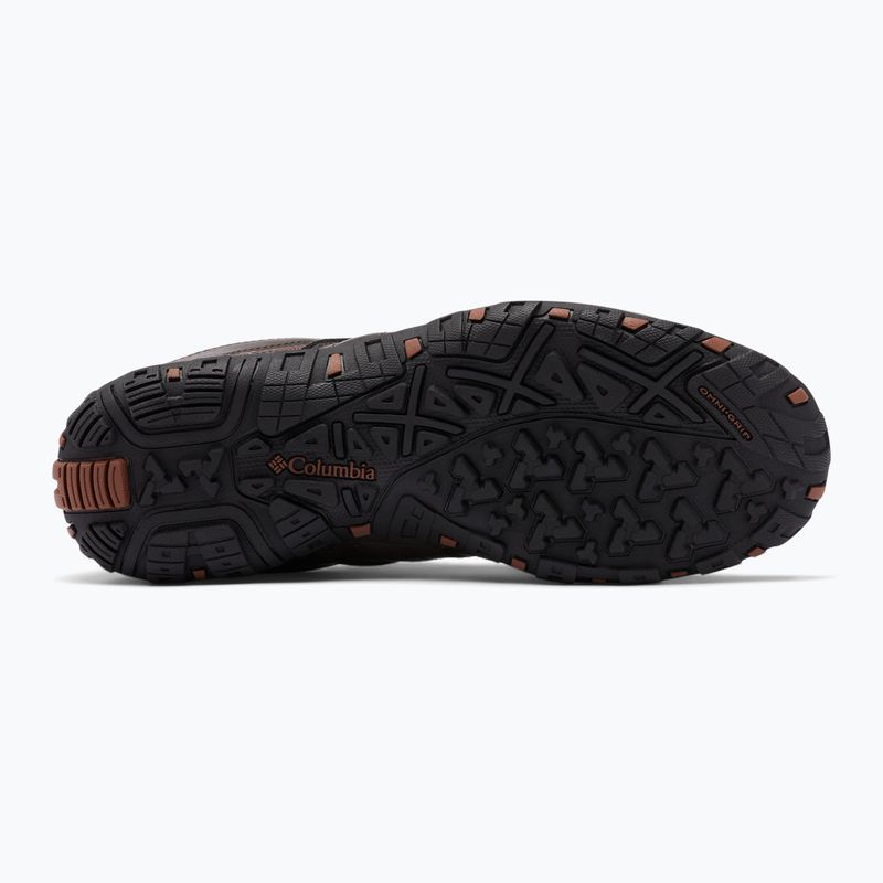 Черевики трекінгові чоловічі Columbia Woodburn II Waterproof cordovan/ cinnamon 14