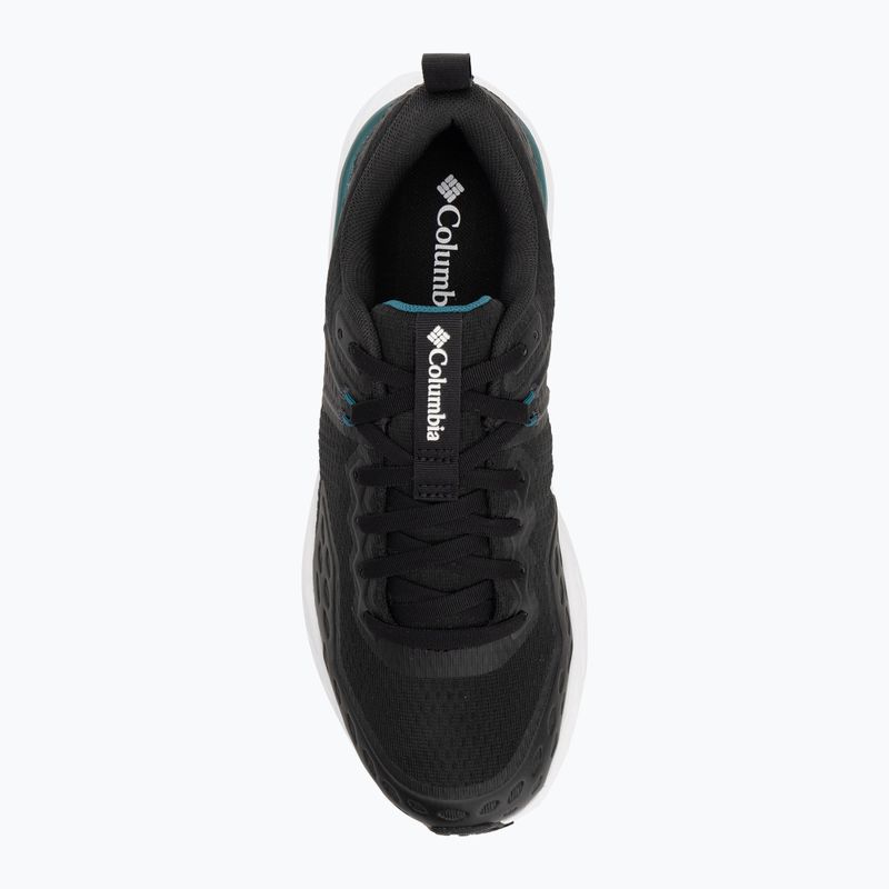 Кросівки туристичні чоловічі Columbia Konos Trs Outdry black/deep wave 5