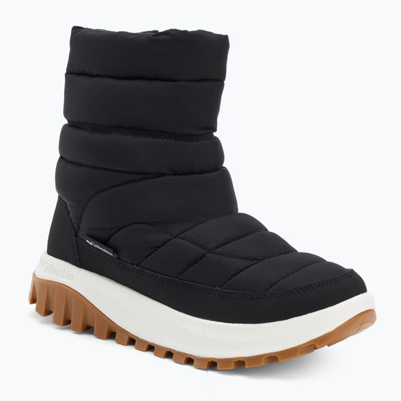 Жіночі зимові черевики Columbia Snowtrot Mid black/sea salt