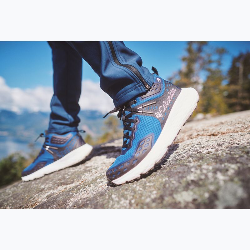 Черевики туристичні чоловічі Columbia Konos Trs Od Mid mountain blue/ white 11