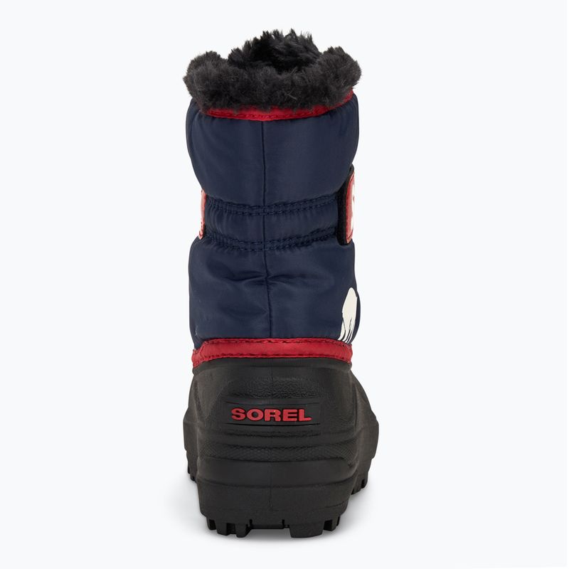 Снігоступи дитячі Sorel Childrens Snow Commander nocturnal/sail red 6