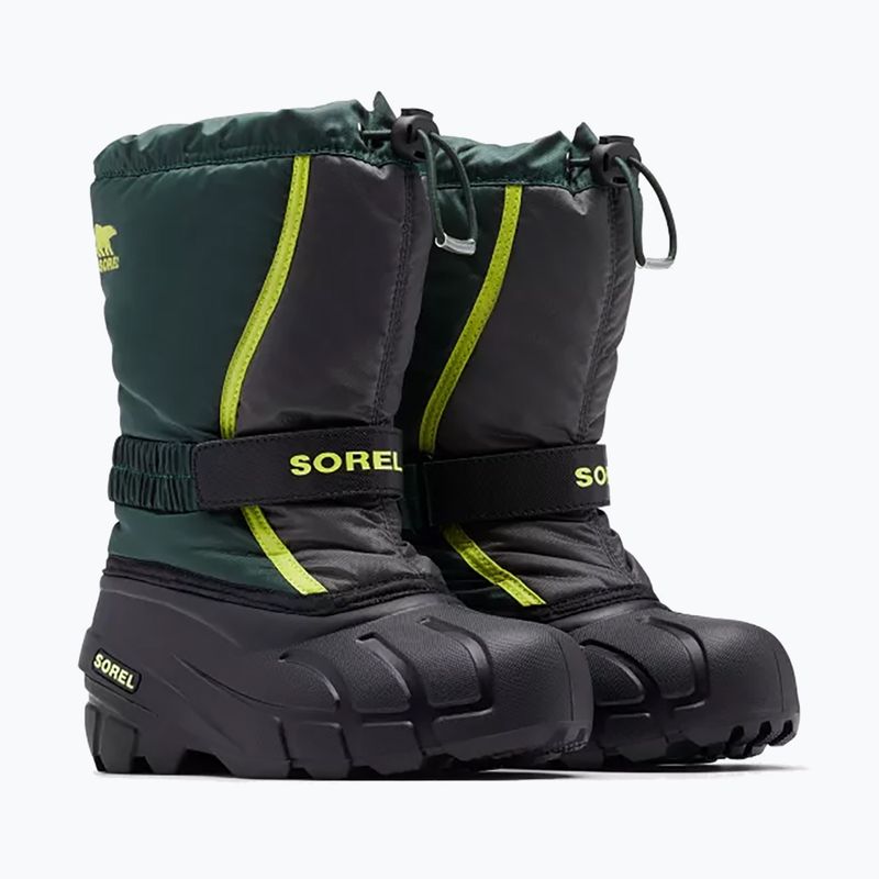 Снігоступи дитячі Sorel Youth Flurry spruce/Гриль 9