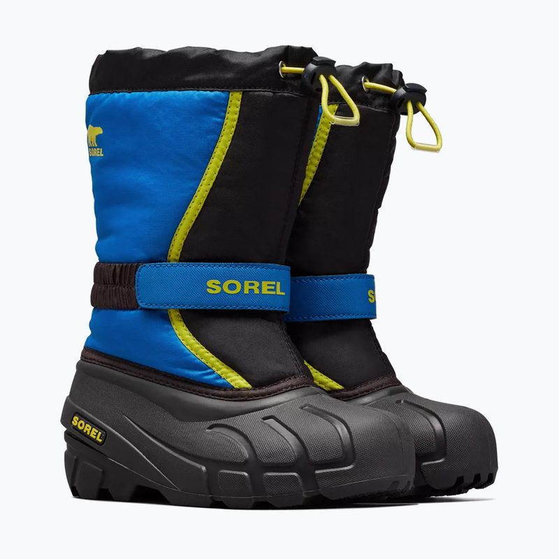 Снігоступи дитячі Sorel Youth Flurry black/super blue 8