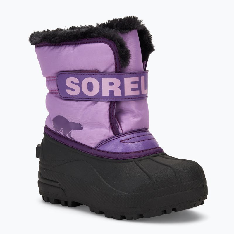 Снігоступи дитячі Sorel Childrens Snow Commander gumdrop/purple violet