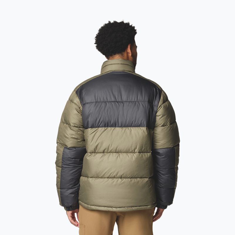 Куртка утеплена чоловіча Columbia Pike Lake II stone green/shark 3