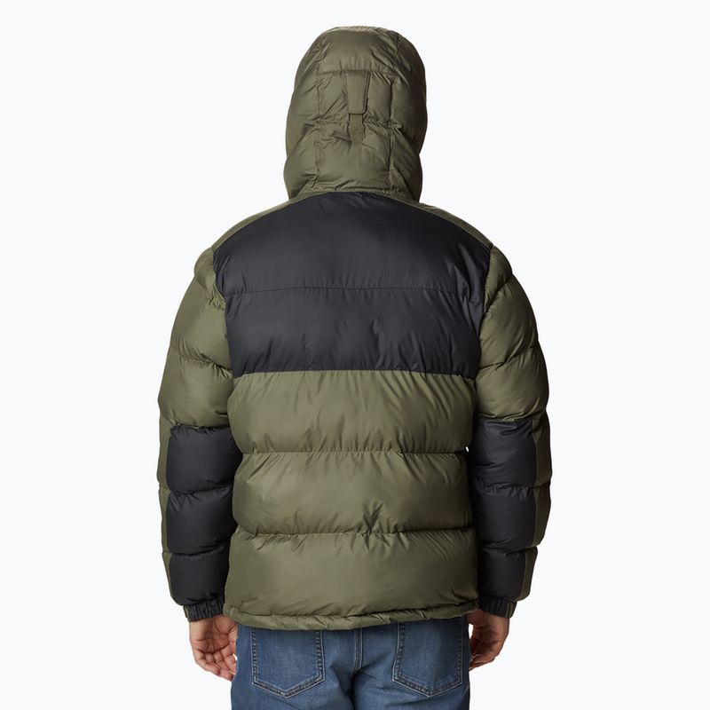 Пуховик чоловічий Columbia Pike Lake II Hooded stone green/ shark 399 2