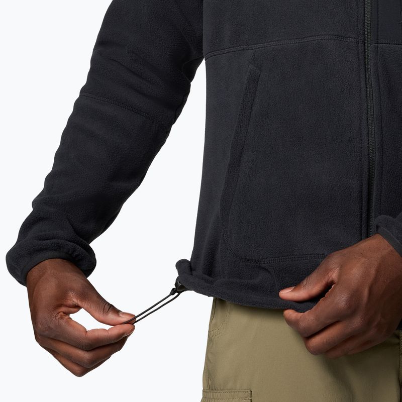 Кофта флісова чоловіча Columbia Rapid Expedition II Full Zip Fleece black 6