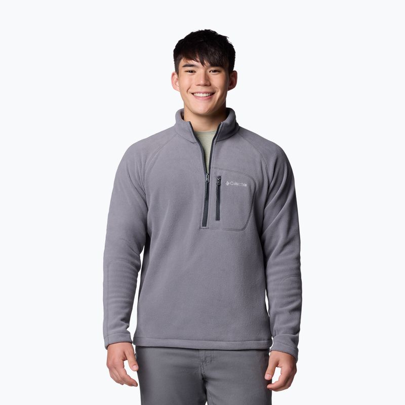 Чоловіча толстовка Columbia Fast Trek III city grey/shark