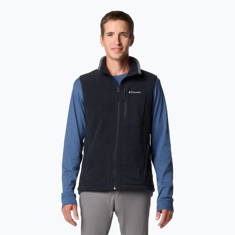 Жилет чоловічий Columbia Fast Trek Fleece black