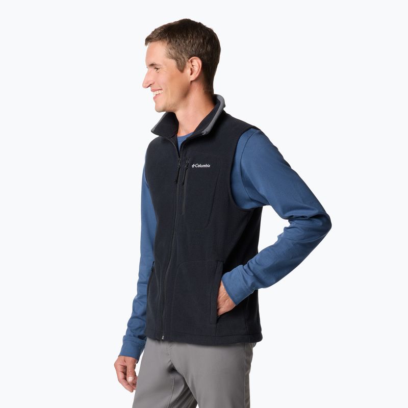 Жилет чоловічий Columbia Fast Trek Fleece black 4