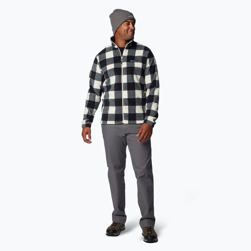 Кофта флісова чоловіча Columbia Steens Mountain Printed chalk check print 2