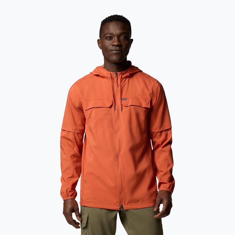 Кофта трекінгова чоловіча Columbia Skien Valley Hooded tuscan