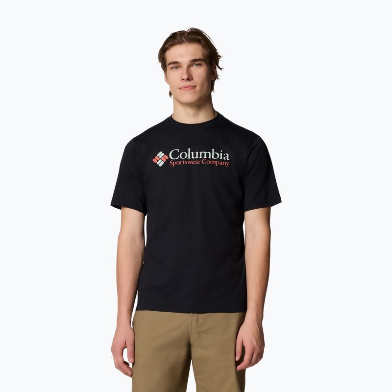 Футболка чоловіча Columbia CSC Basic Logo black/csc retro logo