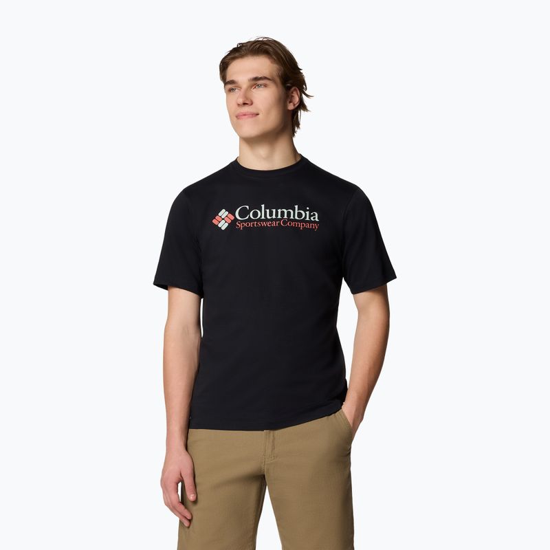 Футболка чоловіча Columbia CSC Basic Logo black/csc retro logo 4