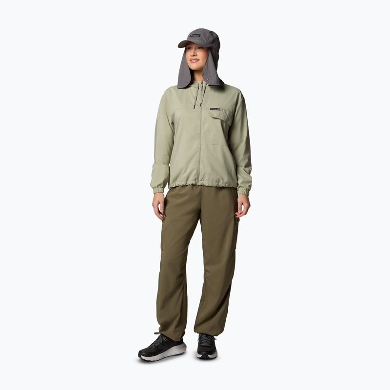 Кофта трекінгова жіноча Columbia Skien Valley Hooded safari 2