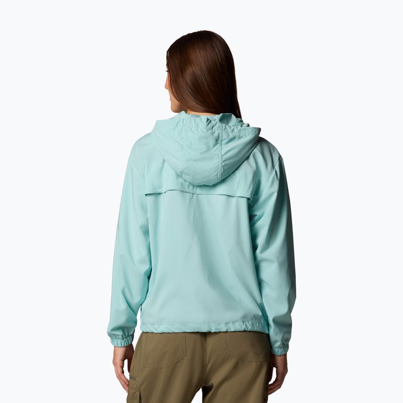 Кофта трекінгова жіноча Columbia Skien Valley Hooded spray 3