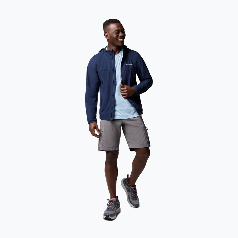 Чоловіча софтшелл куртка Columbia Heather Canyon collegiate navy 2