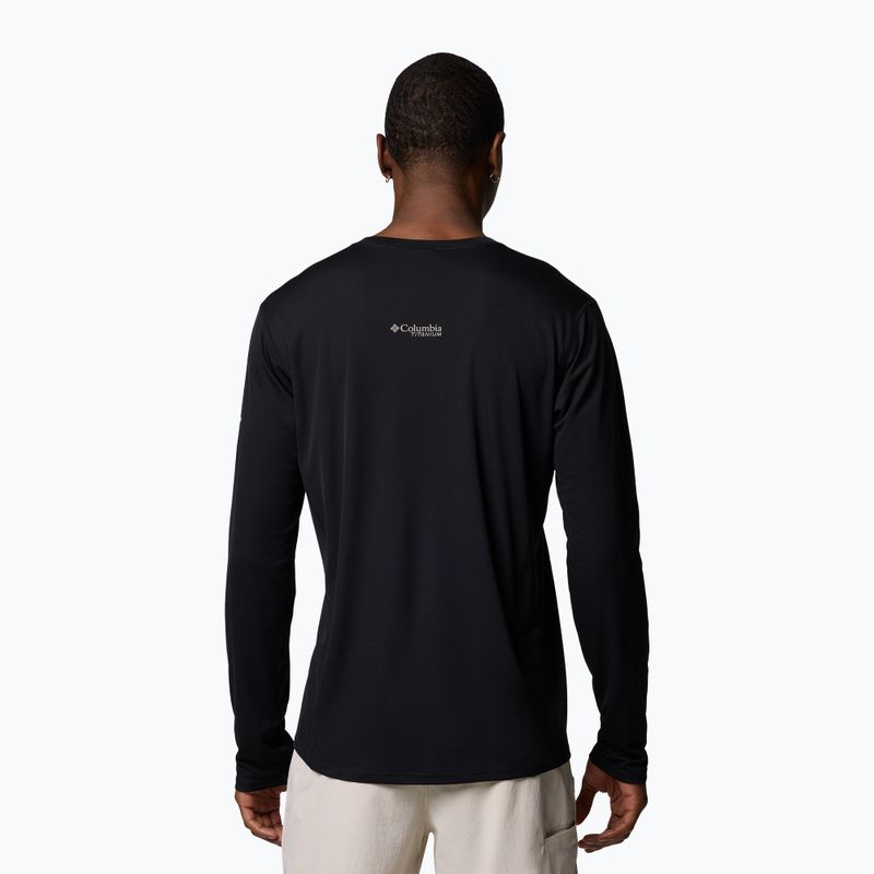 Лонгслів чоловічий Columbia Cirque River Pro Crew black 3
