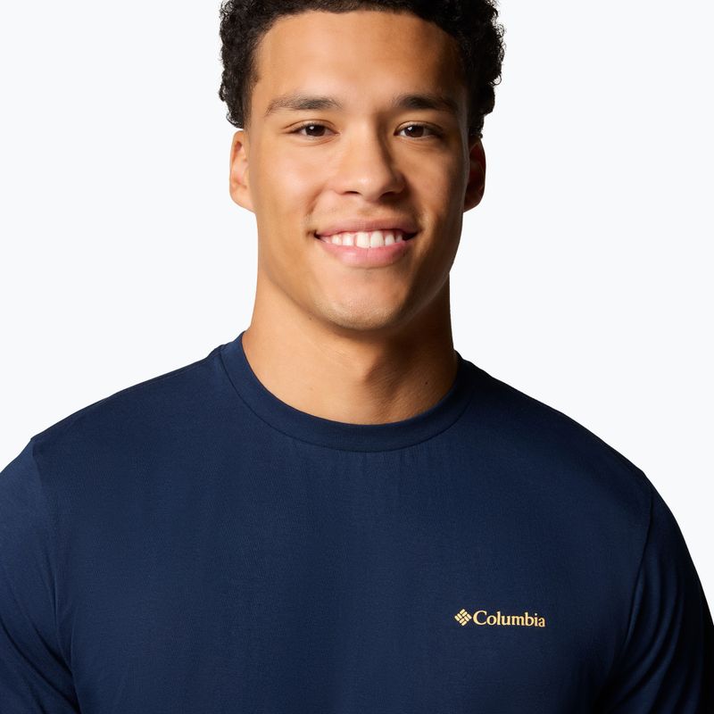 Футболка чоловіча Columbia Kettle River Back Graphic Tee collegiate navy 4