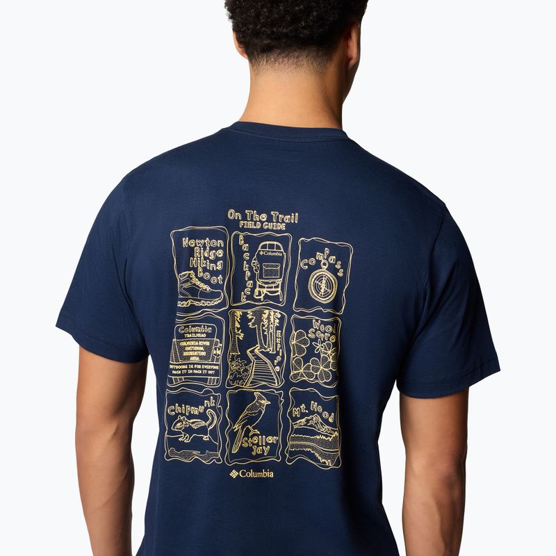 Футболка чоловіча Columbia Kettle River Back Graphic Tee collegiate navy 5