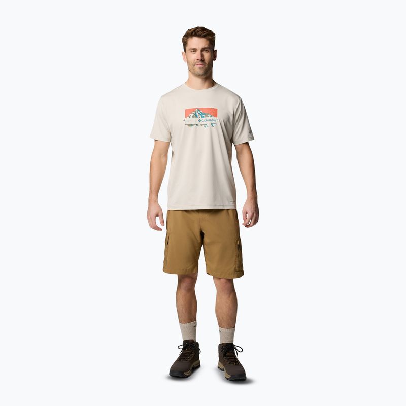 Футболка чоловіча Columbia Ice Lake II SS Tee dark stone/peak direction 2