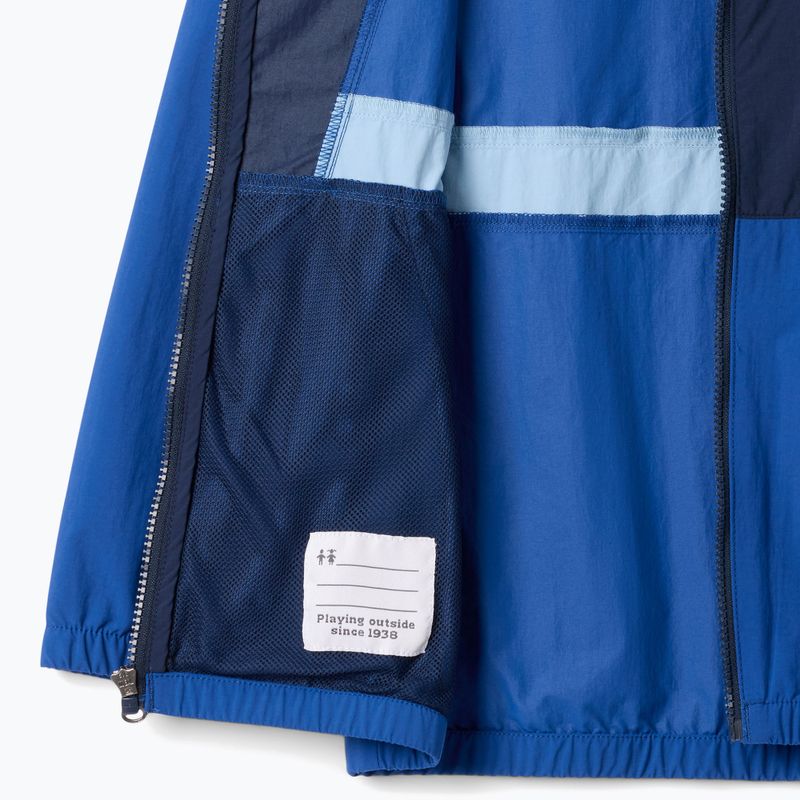 Куртка вітровка дитяча Columbia Spire Valley Windbreaker mountain blue/collegiate navy/ripple blue 3
