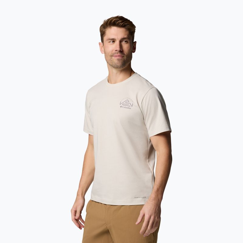 Футболка чоловіча Columbia Tunnel Valley Graphic Tee dark stone/naturally inclined 4