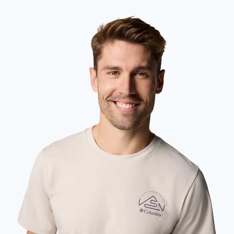 Футболка чоловіча Columbia Tunnel Valley Graphic Tee dark stone/naturally inclined 5