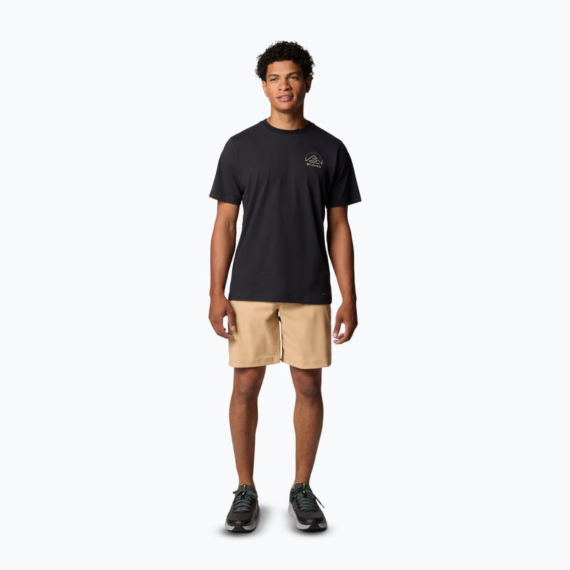 Футболка чоловіча Columbia Tunnel Valley Graphic Tee black/naturally inclined 2