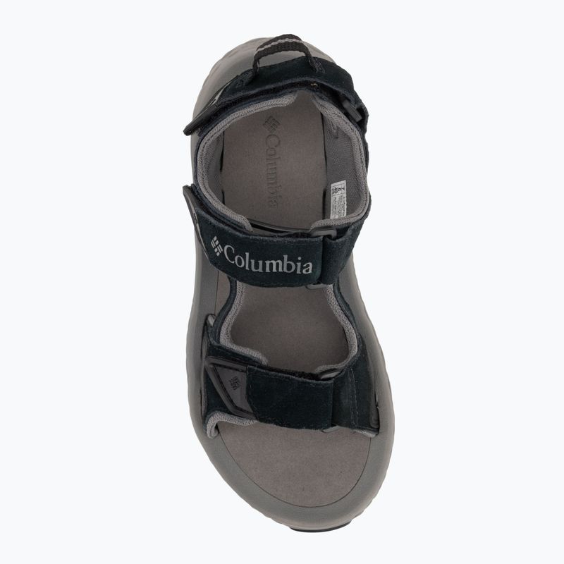 Сандалі чоловічі Columbia Konos Hiker 3-Strap black/city grey 5