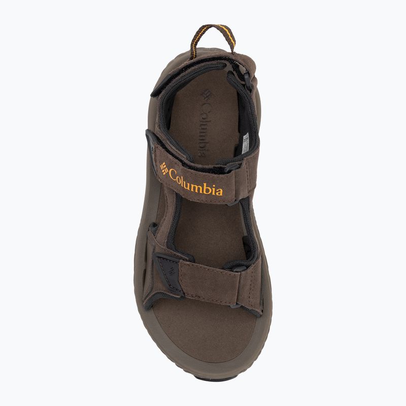 Сандалі чоловічі Columbia Konos Hiker 3-Strap cordovan/mud 5