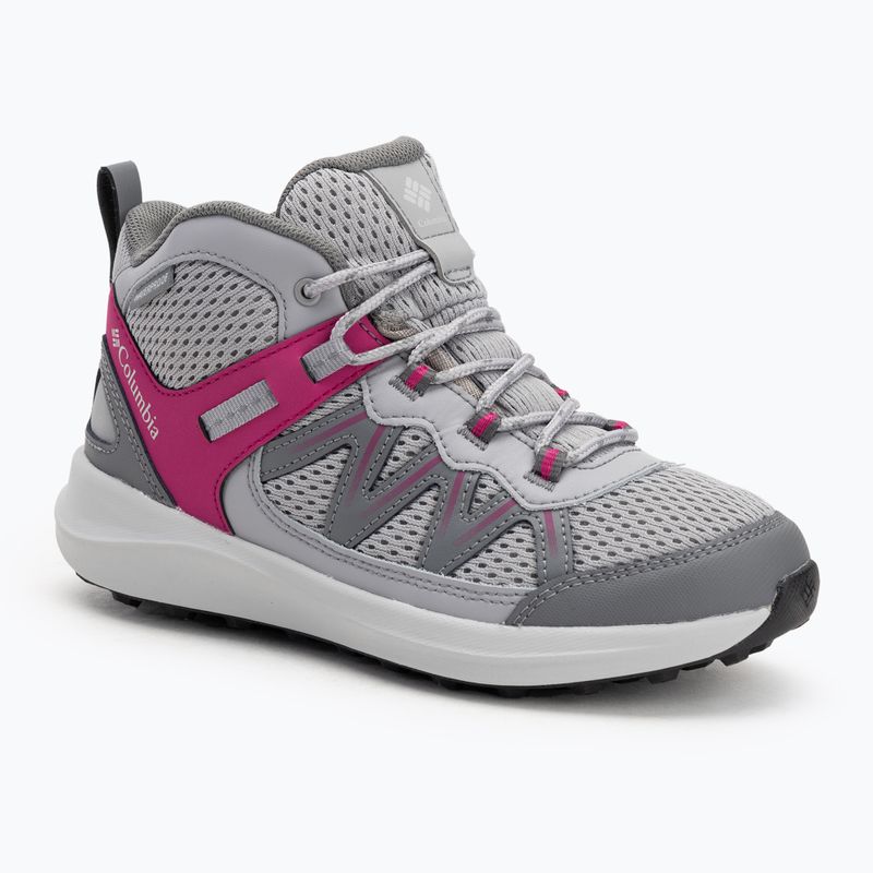Черевики туристичні дитячі Columbia Youth Peakfreak Rush Mid Waterproof ti grey steel/teal