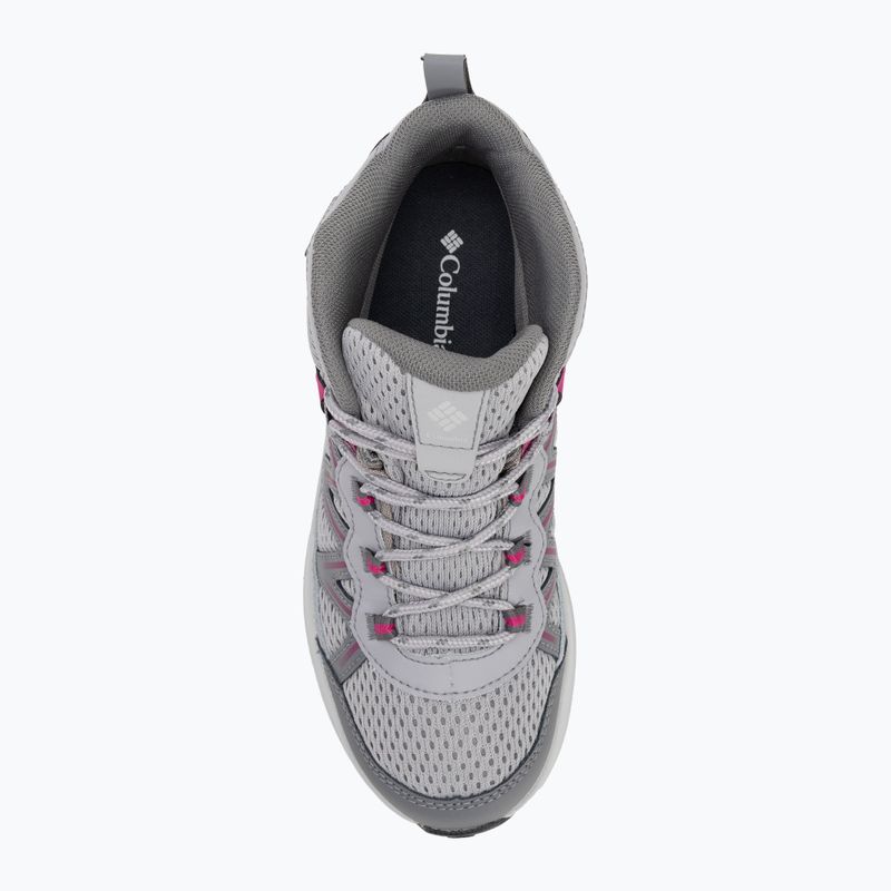 Черевики туристичні дитячі Columbia Youth Peakfreak Rush Mid Waterproof ti grey steel/teal 5