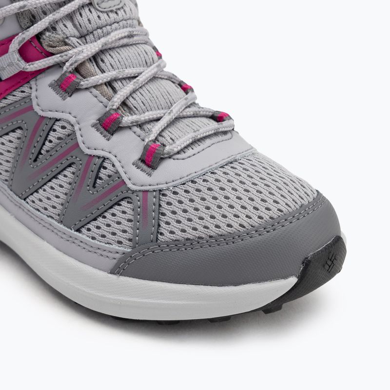 Черевики туристичні дитячі Columbia Youth Peakfreak Rush Mid Waterproof ti grey steel/teal 7