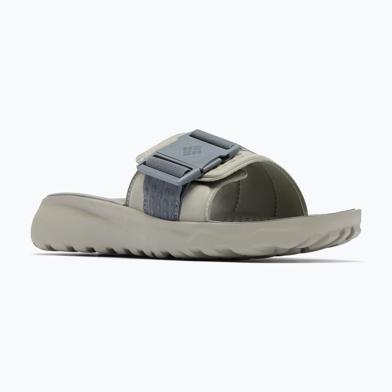 Шльопанці жіночі Columbia Peakfreak Roam grey green/ti grey steel 3
