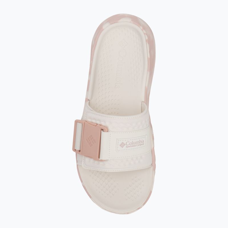 Шльопанці жіночі Columbia Peakfreak Roam sea salt/pink haze 5