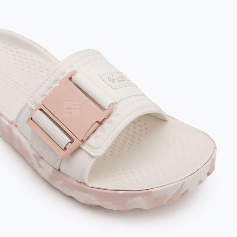 Шльопанці жіночі Columbia Peakfreak Roam sea salt/pink haze 7