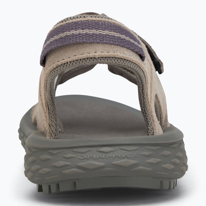 Жіночі босоніжки Columbia Konos Hiker з 2 ремінцями м'який сірий / гранітно-фіолетовий 6