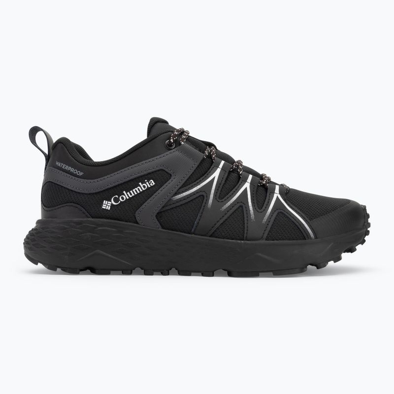 Кросівки туристичні чоловічі Columbia Peakfreak Roam Waterproof black/silver grey 2
