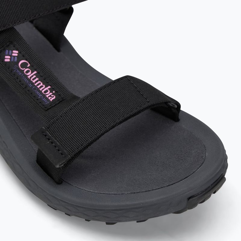 Жіночі босоніжки Columbia Konos Globetrot чорні/космос 7