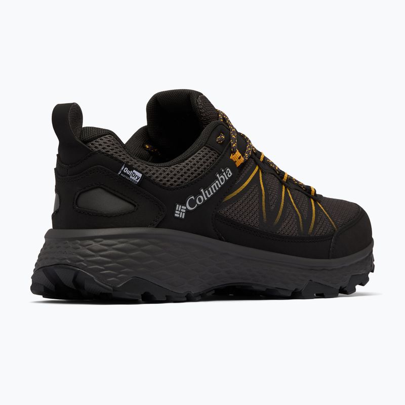 Чоловічі трекінгові черевики Columbia Peakfreak Rush Outdry black/raw honey 5