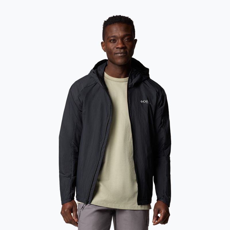 Куртка вітровка чоловіча Columbia Loop Trail II Windbreaker black 5