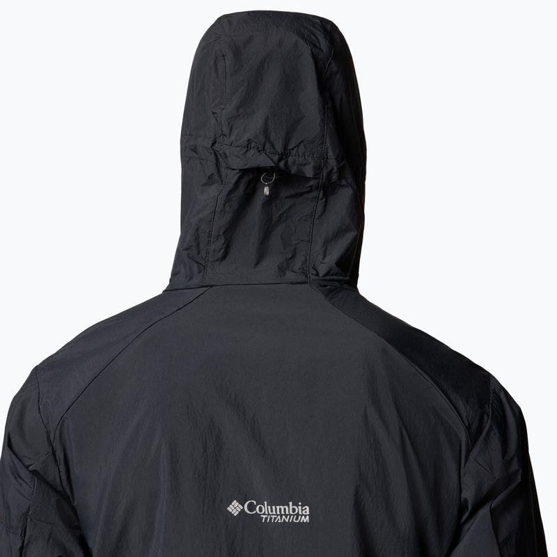 Куртка вітровка чоловіча Columbia Loop Trail II Windbreaker black 7