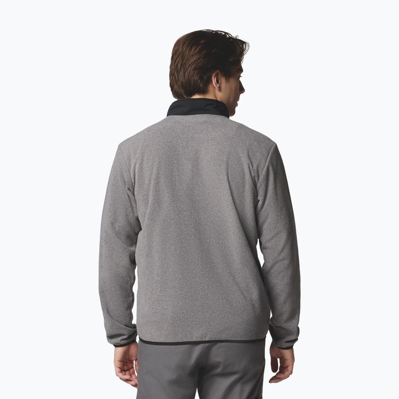 Чоловіча флісова кофта Columbia Sequoia Grove FZ Fleece city grey heather/black 3