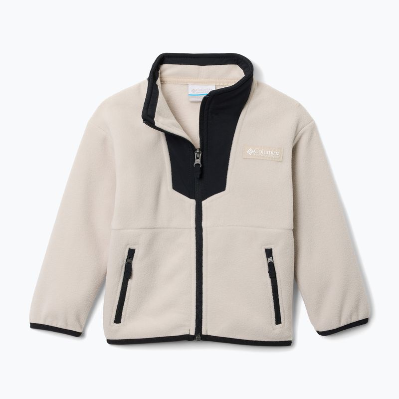 Дитяча флісова кофта Columbia Sequoia Grove Full Zip Fleece dark stone/black