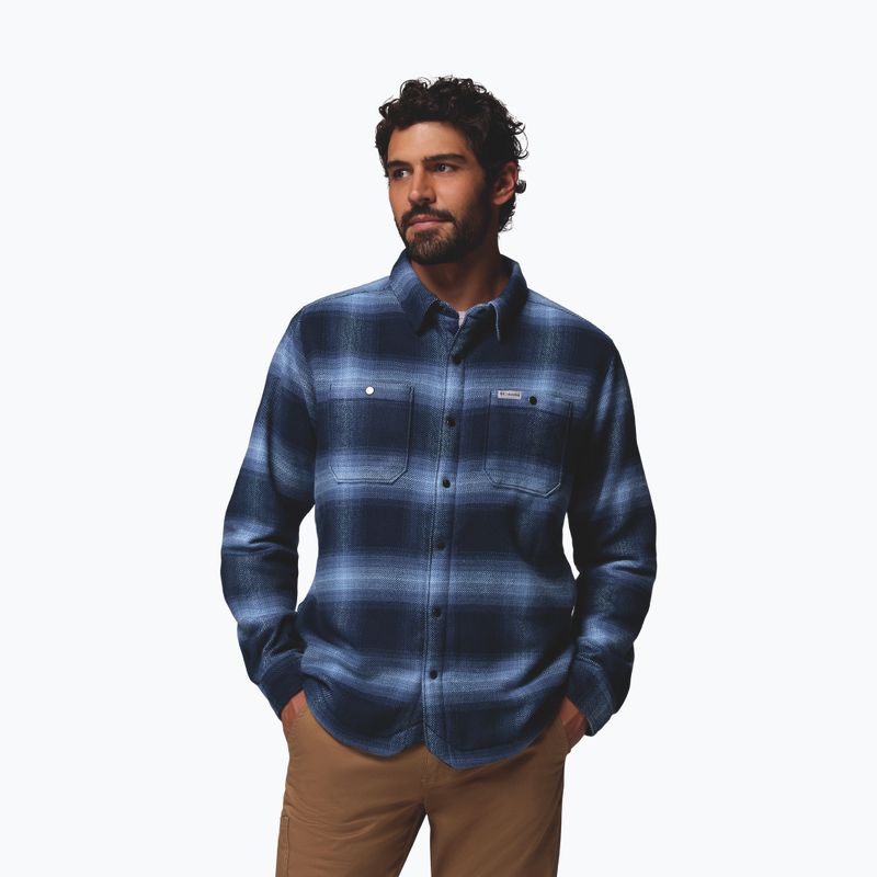 Сорочка чоловіча Columbia Windward II collegiate navy blurred ombre