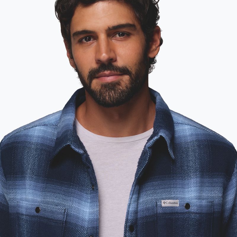 Сорочка чоловіча Columbia Windward II collegiate navy blurred ombre 6